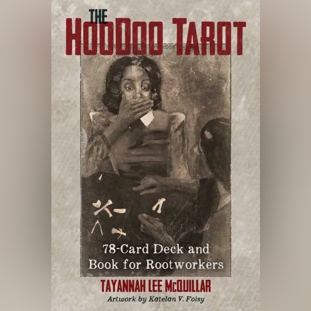 The Hoodoo Tarot 78-Card Deck and Book for Rootworkers